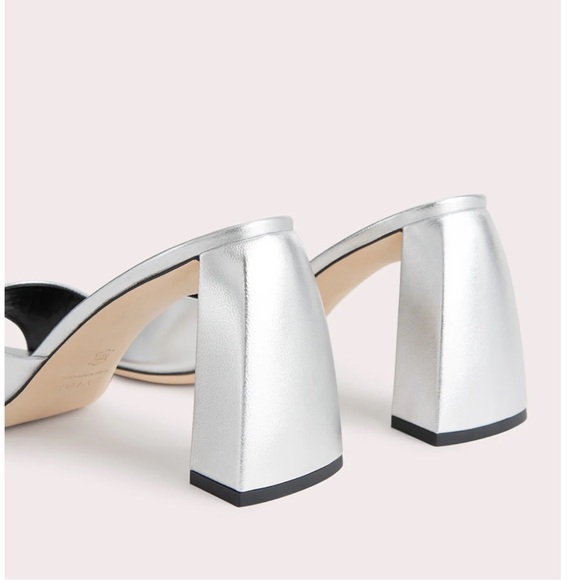 COPY - BY FAR Michele Mule in Silver, Size: EU 41 - Picture 2 of 12